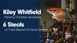 6 Steals vs Triad Baptist Christian Academy