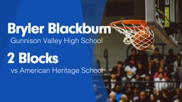 2 Blocks vs American Heritage School