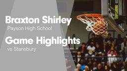 Game Highlights vs Stansbury 