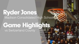 Game Highlights vs Switzerland County 