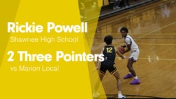 2 Three Pointers vs Marion Local 
