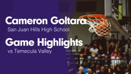 Game Highlights vs Temecula Valley