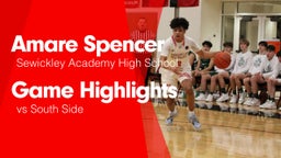 Game Highlights vs South Side 