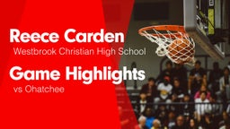 Game Highlights vs Ohatchee 