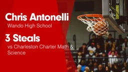 3 Steals vs Charleston Charter Math & Science