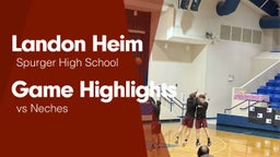 Game Highlights vs Neches 