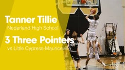 3 Three Pointers vs Little Cypress-Mauriceville 