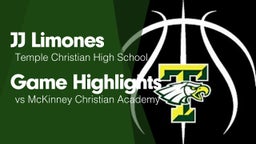 Game Highlights vs McKinney Christian Academy