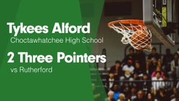 2 Three Pointers vs Rutherford 
