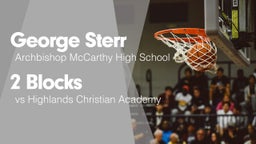 2 Blocks vs Highlands Christian Academy