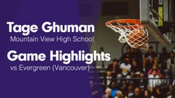 Game Highlights vs Evergreen  (Vancouver)