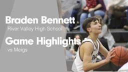 Game Highlights vs Meigs 