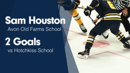 2 Goals vs Hotchkiss School