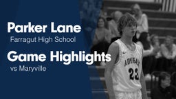 Game Highlights vs Maryville 