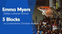 3 Blocks vs Cornerstone Christian Academy 