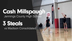 3 Steals vs Madison Consolidated 