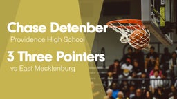 3 Three Pointers vs East Mecklenburg