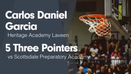 5 Three Pointers vs Scottsdale Preparatory Academy