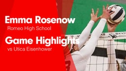 Game Highlights vs Utica Eisenhower 
