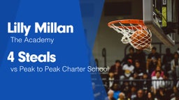 4 Steals vs Peak to Peak Charter School