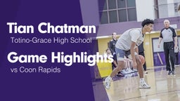 Game Highlights vs Coon Rapids 