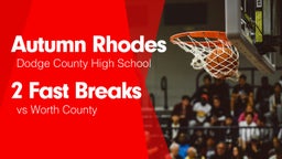 2 Fast Breaks vs Worth County