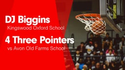 4 Three Pointers vs Avon Old Farms School