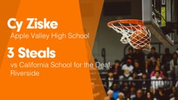 3 Steals vs California School for the Deaf, Riverside