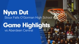 Game Highlights vs Aberdeen Central 