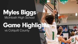 Game Highlights vs Colquitt County 