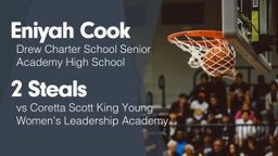 2 Steals vs Coretta Scott King Young Women's Leadership Academy 