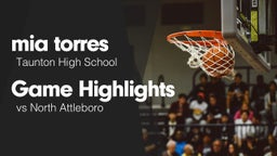 Game Highlights vs North Attleboro 