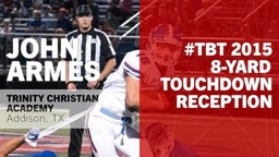 #TBT 2015: 8-yard Touchdown Reception vs Liberty Christian 