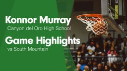 Game Highlights vs South Mountain 