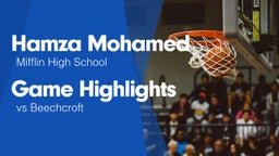 Game Highlights vs Beechcroft