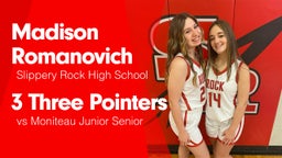 3 Three Pointers vs Moniteau Junior Senior 