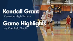 Game Highlights vs Plainfield South 