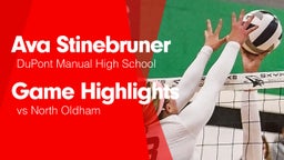 Game Highlights vs North Oldham 