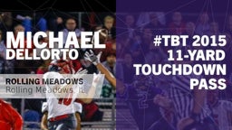 #TBT 2015: 11-yard Touchdown Pass vs Wheeling 