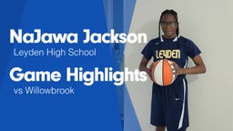 Game Highlights vs Willowbrook 