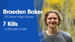 7 Kills vs Boulder Creek