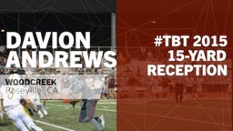 #TBT 2015: 15-yard Reception vs Del Oro 