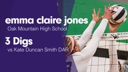 3 Digs vs Kate Duncan Smith DAR
