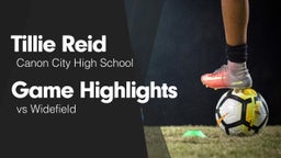 Game Highlights vs Widefield 