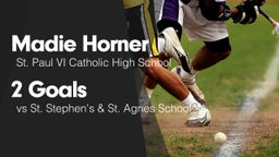 2 Goals vs St. Stephen's & St. Agnes School