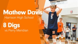 8 Digs vs Perry Meridian 