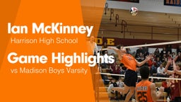 Game Highlights vs Madison  Boys Varsity