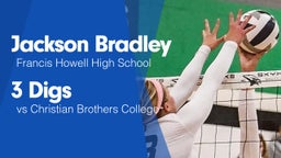 3 Digs vs Christian Brothers College