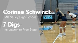 7 Digs vs Lawrence Free State 