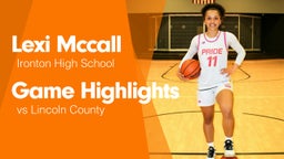 Game Highlights vs Lincoln County 